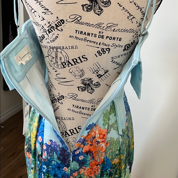 Anthropologie Multicolor Floral Midi Dress - Picture 17 of 17